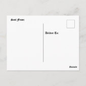 Astrologie Schild Aquarius Horoskop Zodiac Postkarte (Rückseite)