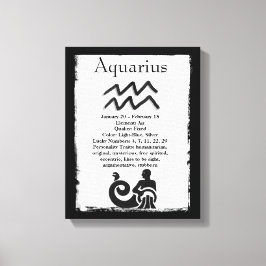 Astrologie Schild Aquarius Horoskop Zodiac Symbol