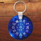 Astrologie Schlüsselanhänger (Vorderseite)
