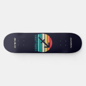 Astrologie Skateboard mit Sagittarius Symbol (Horizontal)