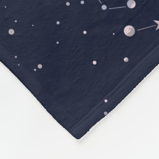 Astrologie Sky Fleecedecke (Ecke)