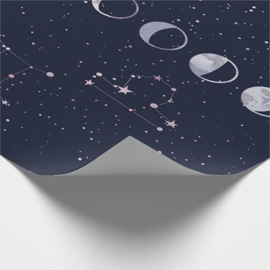 Astrologie Sky Geschenkpapier (Ecke)