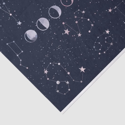 Astrologie Sky Seidenpapier (Ausschnitt)