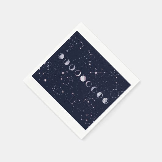 Astrologie Sky Serviette (Ecke)