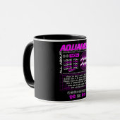 Astrologie/Sternzeichen/Aquarius Tasse (Vorderseite Links)