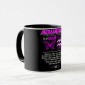 Astrologie/Sternzeichen/Aquarius Tasse (Vorderseite Links)