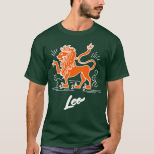 Astrologie Sternzeichen Löwe T-Shirt