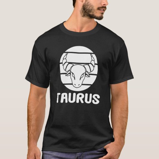 Astrologie Stier T-Shirt (Vorderseite)