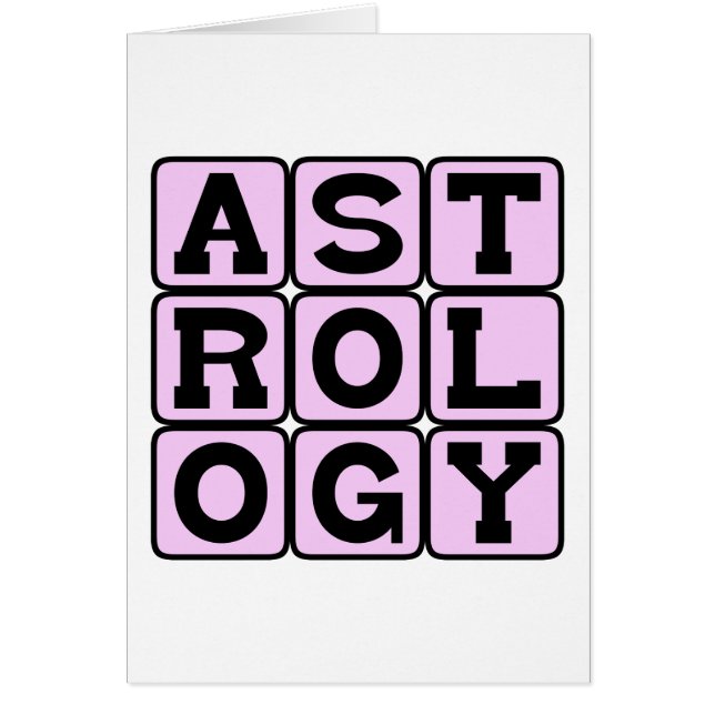 Astrologie, Studie der Zodiaka-Zeichen (Vorne)