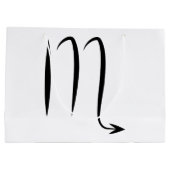 Astrologie-Tierkreishoroskop des Große Geschenktüte (Rückseite)