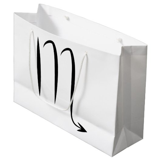 Astrologie-Tierkreishoroskop des Große Geschenktüte (Vorderseite Schrägansicht)