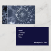 Astrologie-Visitenkarte Visitenkarte (Vorne/Hinten)