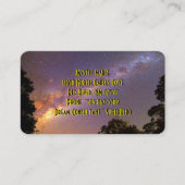 Astrologie-Visitenkarten Visitenkarte (Vorderseite)