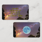 Astrologie-Visitenkarten Visitenkarte (Vorne/Hinten)