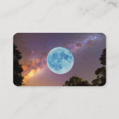 Astrologie-Visitenkarten Visitenkarte (Rückseite)