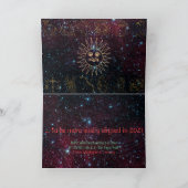 Astrologie Weihnachten Sonnenmond Sterne Glitzer N (Innenseite)