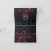 Astrologie Weihnachten Sonnenmond Sterne Glitzer N (Innenseite)