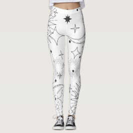 ASTROLOGIE (WEISS) LEGGINGS