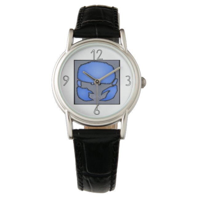 Astrologie Zodiac Cancer Sign Birthday Watch Armbanduhr (Vorderseite)