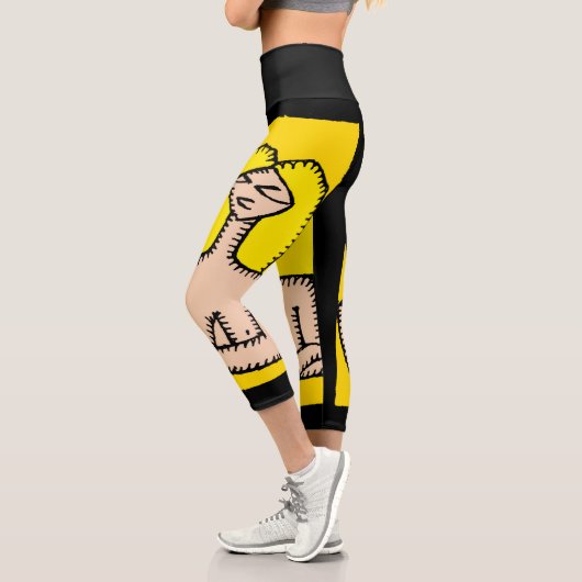 Astrologie Zodiac Gemini Geburt HWCL Capri Leggings (Links)