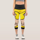 Astrologie Zodiac Gemini Geburt HWCL Capri Leggings (Vorderseite)