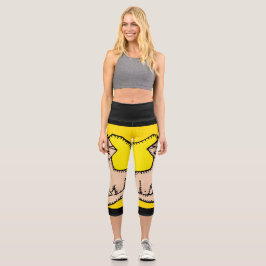 Astrologie Zodiac Gemini Geburt HWCL Capri Leggings