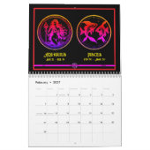 Astrologie Zodiac Kalender (Feb 2027)