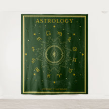 Astrologie Zodiac Kalender - grün