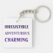 Astrologie Zodiac Libra Geburt 2 Seite K Schlüsselanhänger (Rückseite)