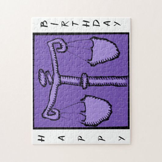 Astrologie Zodiac Libra Geburt Puzzle (Vertikal)