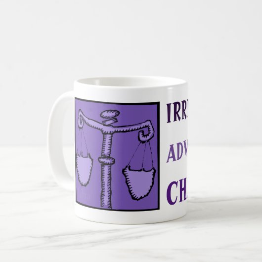 Astrologie Zodiac Libra Geburt Tasse (Vorderseite Links)
