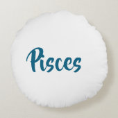 Astrologie/Zodiac - Rundkopfkissen - Fieber Rundes Kissen (Rückseite)