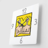 Astrologie Zodiac Sign Gemini Wall Uhr (Winkel)