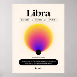 Astrologie Zodiac Sign Libra Poster