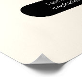 Astrologie Zodiac Sign Pisces Poster (Ecke)