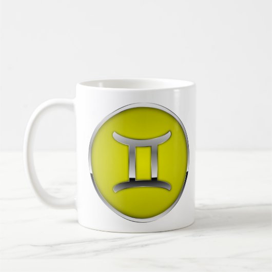 Astrologie Zodiac Sign Tasse Gemini Aquarius (Links)