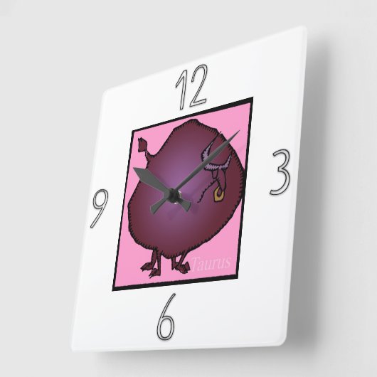 Astrologie Zodiac Sign Taurus Wall Uhr (Winkel)