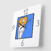 Astrologie Zodiac Sign Virgo Wall Uhr (Winkel)