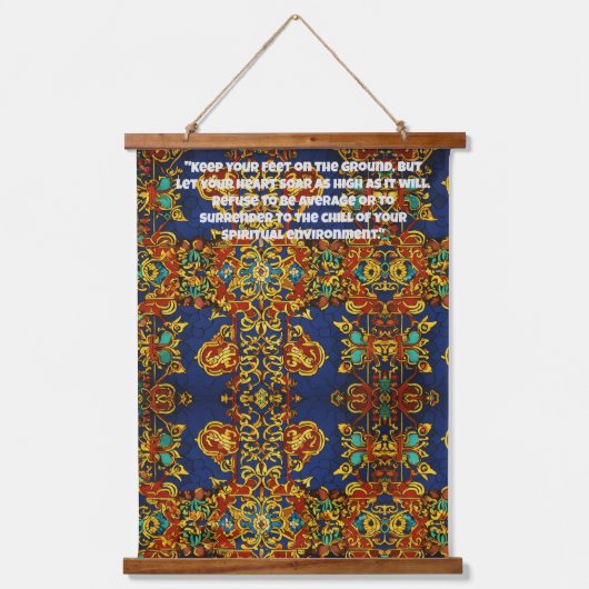Astrologie Zodiac Tapestry Celestial Horoskop Wall Wandteppich Mit Holzrahmen (Vorderseite)