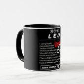 Astrologie/Zodiac-Zeichen//Leo Tasse (Vorderseite Links)
