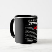 Astrologie/Zodiaka-Zeichen/Gemini Tasse (Vorderseite Links)
