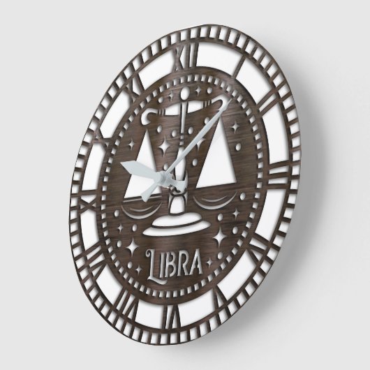 Astrologie/Zodiaka-Zeichen/Libra Große Wanduhr (Winkel)