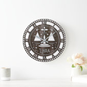 Astrologie/Zodiaka-Zeichen/Libra Große Wanduhr (Zuhause)