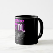 Astrologie/Zodiaka-Zeichen//Skorpio Tasse (VorderseiteRechts)