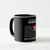 Astrologie/Zodiaka-Zeichen//Skorpio Tasse (Vorderseite Links)