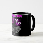 Astrologie/Zodiaka-Zeichen/Steinbock Tasse (VorderseiteRechts)