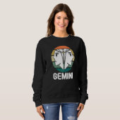 Astrologie Zwillinge Sweatshirt (Vorne ganz)
