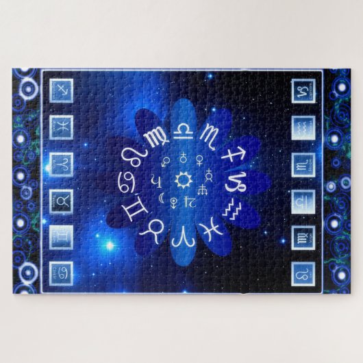 Astrologisch Puzzle (Horizontal)