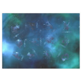 Astrologisch Tischdecke (Vorderseite (Horizontal))