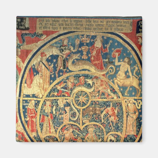 Astrologische Konsistenz Magnet (Vorne)